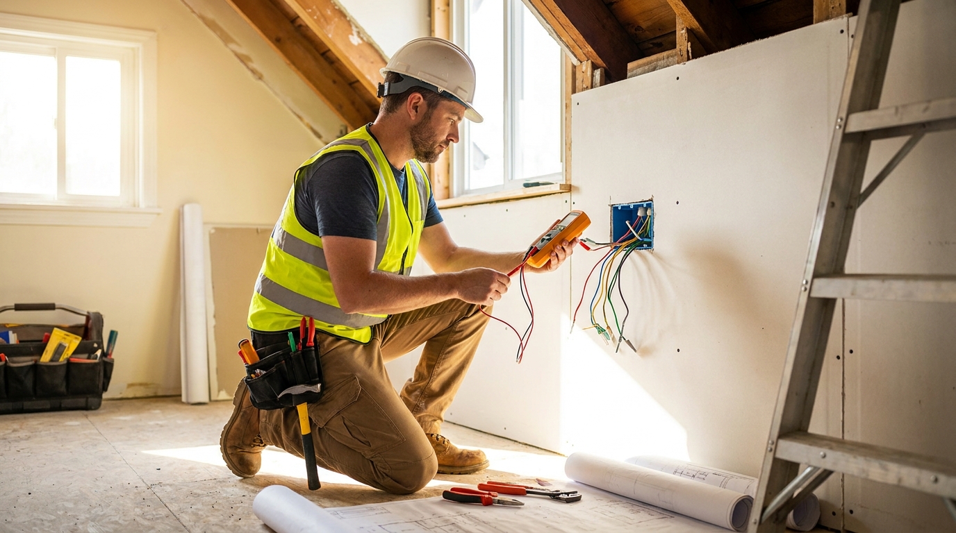 Elektrische keuring renovatie