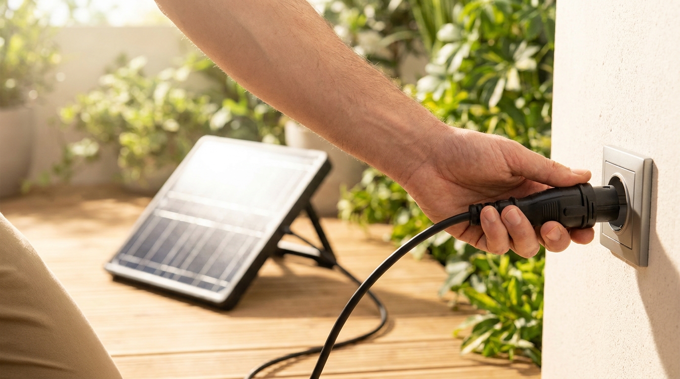 Hoe stekker zonnepanelen aansluiten