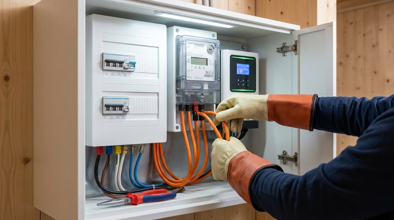 Hoe Zonnepanelen Aansluiten in de Meterkast: Een Complete Gids